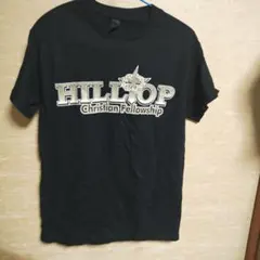 HILLTOP プリントTシャツ ブラックのサムネイル