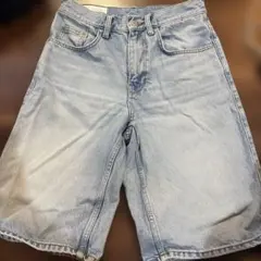 ZARA ライトブルーデニムショートパンツ USA29