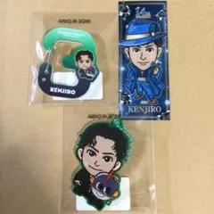 山下健二郎　キーホルダー　カラビナ　クリアカード