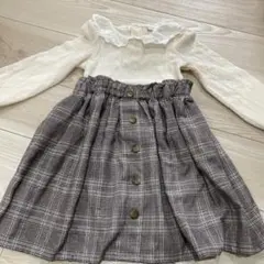anyFAM KIDS エニィファム　ドッキングワンピース　110