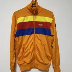 adidas アディダス ジャージ 刺繍ロゴ ワンポイントトラック 90s M