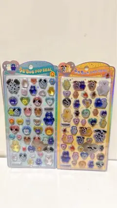 正規品 うるちゅるポップシール mojojojo 2個セット クラックス シール