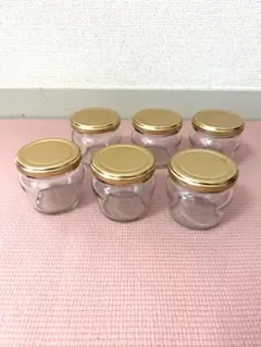 ガラス空瓶6個セット 保存容器・冷凍可能