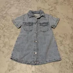ZARA デニムワンピース 82センチのサムネイル