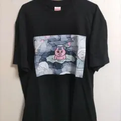 おぱんちゅうさぎ Tシャツ ブラック Lのサムネイル