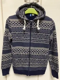 【美品】H&Mオシャレパーカー 男女兼用 軽量