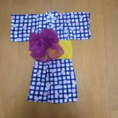 セパレートタイプの 浴衣 100cm