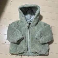 Petit main フリースジャケット 100cm ミントグリーン