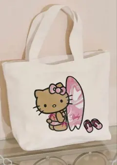 Rady ハローキティ コラボ 日焼けキティミニトートバッグ
