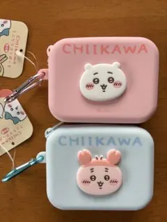 チイカワ シリコンポーチ 2色セット♡のサムネイル