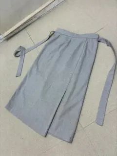 (L04083)GALLARDAGALANTEウエストリボンラップ風スカート 0