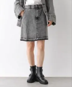 レプシム　ヒザウエデニムスカートのサムネイル