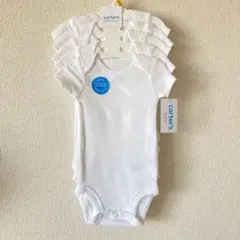 【新品未使用】Carter’s 新生児 ベビー ロンパース 肌着 半袖 50cm