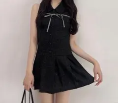 OLIVE des OLIVE ノースリーブシャツミニワンピース