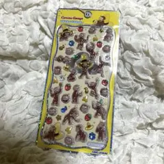 【正規品】おさるのジョージ　プチドロップシール