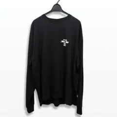 MAISON CLUB　メゾンクラブ 長袖 Tシャツ ロンT F ブラック