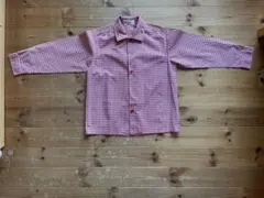 ミキハウス ギンガムチェックシャツ120cm