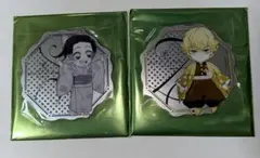 モクテル 鬼滅の刃 無限城編 뒤집을 수 있는 코스터 후추 시노부 카나에 젠이츠