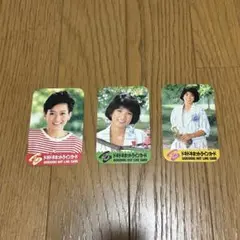 岡田有希子　堀ちえみ　ドキドキホットラインカード