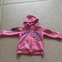 BABY DOLL ピンク パーカー 80cm秋冬　長袖ロンT