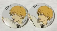 チェンソーマン　大交流展　缶バッジ　デンジ　2点セット