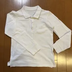 白ポロシャツ 140