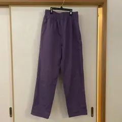 GU シェフパンツ　チノパン　S パープル