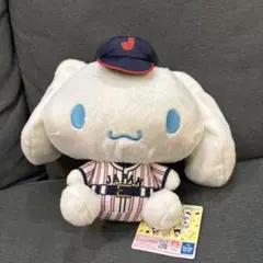 侍ジャパン　サンリオキャラクターズ　野球　日本代表　ぬいぐるみ　シナモンロール