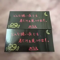 M!LK Ribbon 山中柔太朗 ステッカー