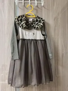 日本橋高島屋購入　美品　メゾピアノ　ワンピース　発表会　120 130