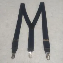 DAKS ダックス サスペンダー ネイビー