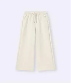 パフスウェットバギーパンツ　丈短め　XL