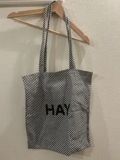 HAY トートバッグ　チェック