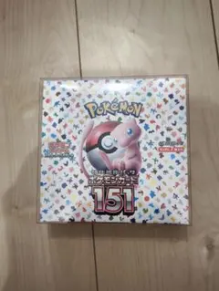 ポケモンカードゲーム ポケモンカード151 BOX シュリンク付き
