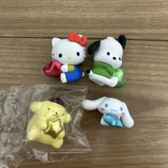 カプセルトイ4個セット　きらめきバルーンフィギュア