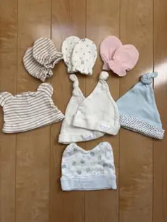 ⭐︎値下げ⭐︎ベビー用帽子・ミトン