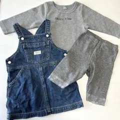 キッズ 女児 80size 3枚セット