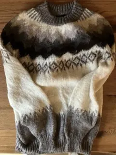 100% アルパカウール　セーター　ニット　BEAMS購入品