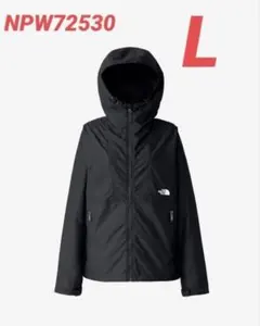 大特価・新品 NPW72530 ノースフェイス コンパクトジャケット ブラック