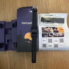 PAVLOK 本体 ブラック スマートウォッチ