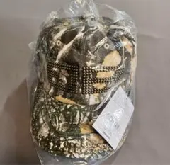 BEEDEN BD STUDS DAMAGE CAP ベージュ BD STUDS DAMAGE CAP – BEEDEN