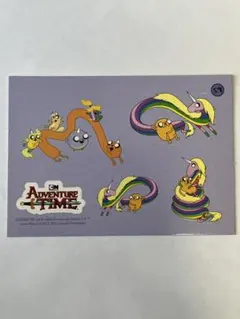 アドベンチャー・タイム ジェイク レディ・レイニコーン ステッカーカード