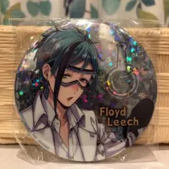 ツイステ 缶バッジ ナムコ 錬金術 実験着 オクタヴィネル フロイド ☆