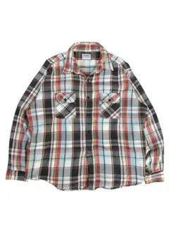 BIGMIKE ヘビーネルシャツ 90s 80s 70s 希少サイズ