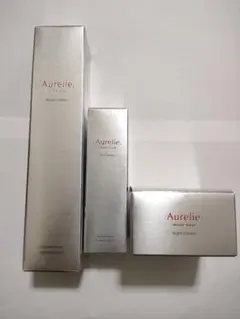 オレリー リンクルリペア 化粧水、美容液、 ナイトクリーム 3点セット