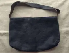 used品 フォグリネンワーク　foglinenwork ワンハンドルポーチ　黒