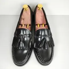 美品✨ ジーエイチバス エスター キルトタッセルローファー 黒 25cmのサムネイル