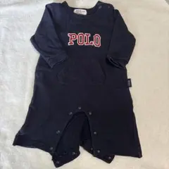 POLO ロンパース ネイビー 50-60
