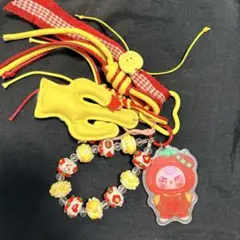 babythree ベイビースリー　ストラップ　トマト