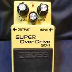 85年日本製】BOSS SD-1 初期黒ネジ仕様 スーパーオーバードライブ